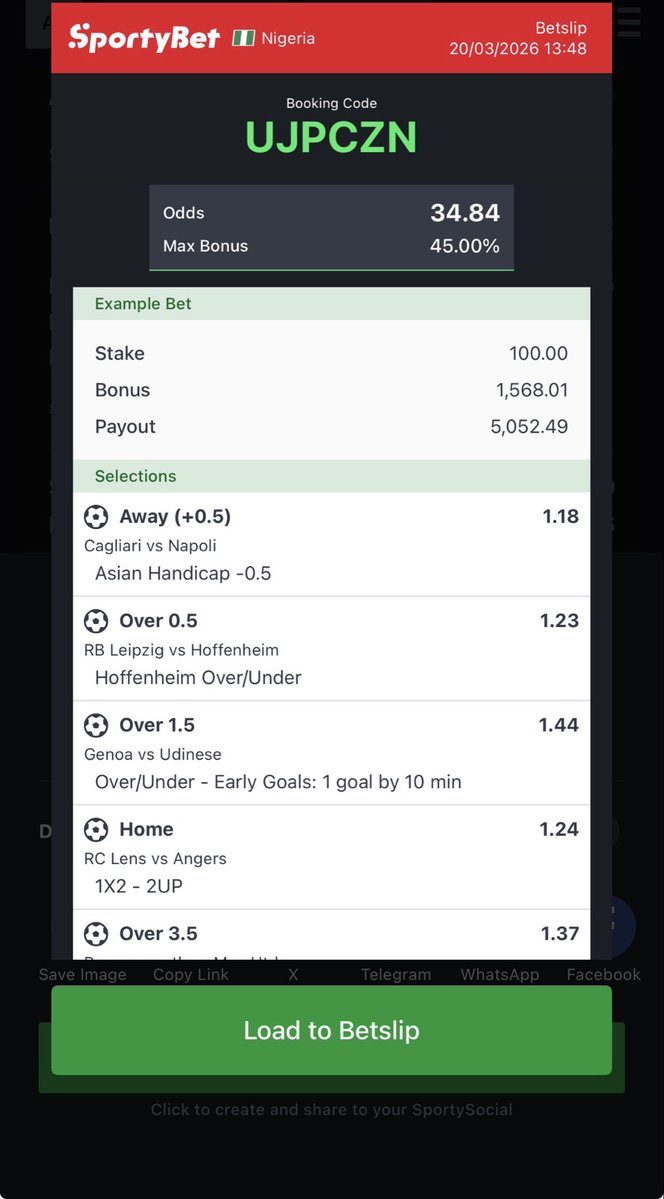 Freedom odds tweet media