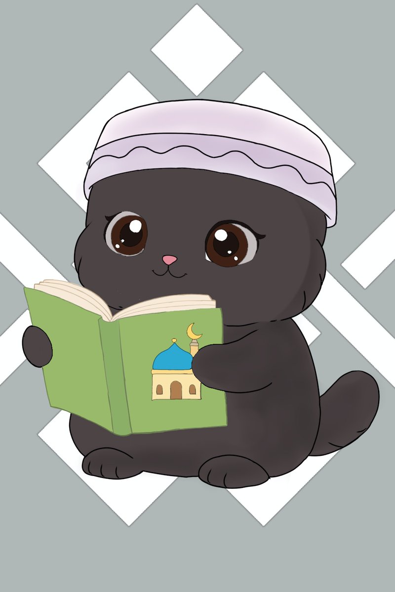 Eid Mubarak to all my fellow Muslim ritualists 🌙✨

May this Eid bring joy to your homes and blessings to your lives. May your prayers be accepted and your days be filled with love 💚

In the photo: Siggy trying to figure out what "Eid Mubarak" is called in every language😄🌍