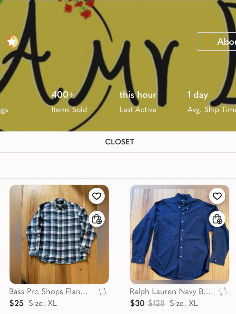 AmyDsPoshmark's tweet photo. Visit Amy D’s for Men’s Shirts! https://t.co/r49WfdBUMR https://t.co/BpOZ1gxFHw
