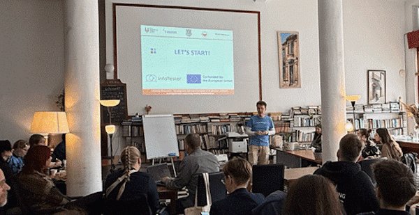 oucyprus's tweet photo. Fighting disinformation through AI-powered education.
The @oucyprus hosted an international Winter School under #InfoTester4Education, bringing together participants across Europe to strengthen media literacy & democratic resilience.
#OUC #AI #MediaLiteracy #ErasmusPlus #Disinformation #DigitalSkills #Cyprus #CyCAT
