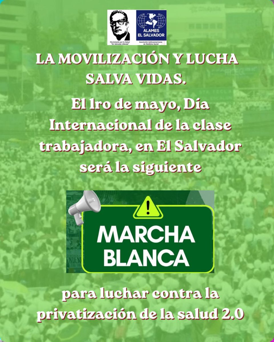 Movimiento por la Salud Dr. Salvador Allende tweet media