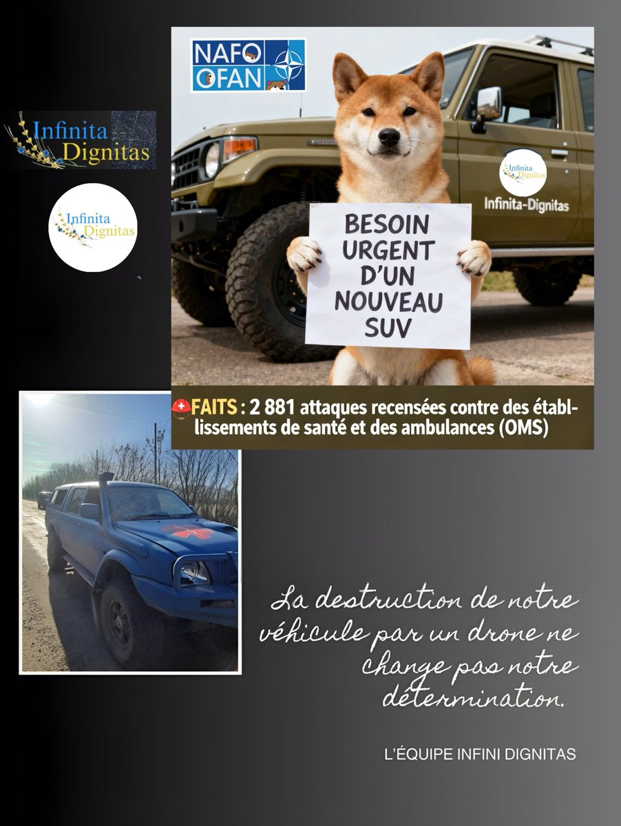 InZeucloud's tweet photo. @NAFOBestTeam @Inf_Dignitas @AideMedicaleUkr Merci #Fellarina ๐๐โค๏ธ pour le boost โคด๏ธ https://t.co/B6T7sVRPy8