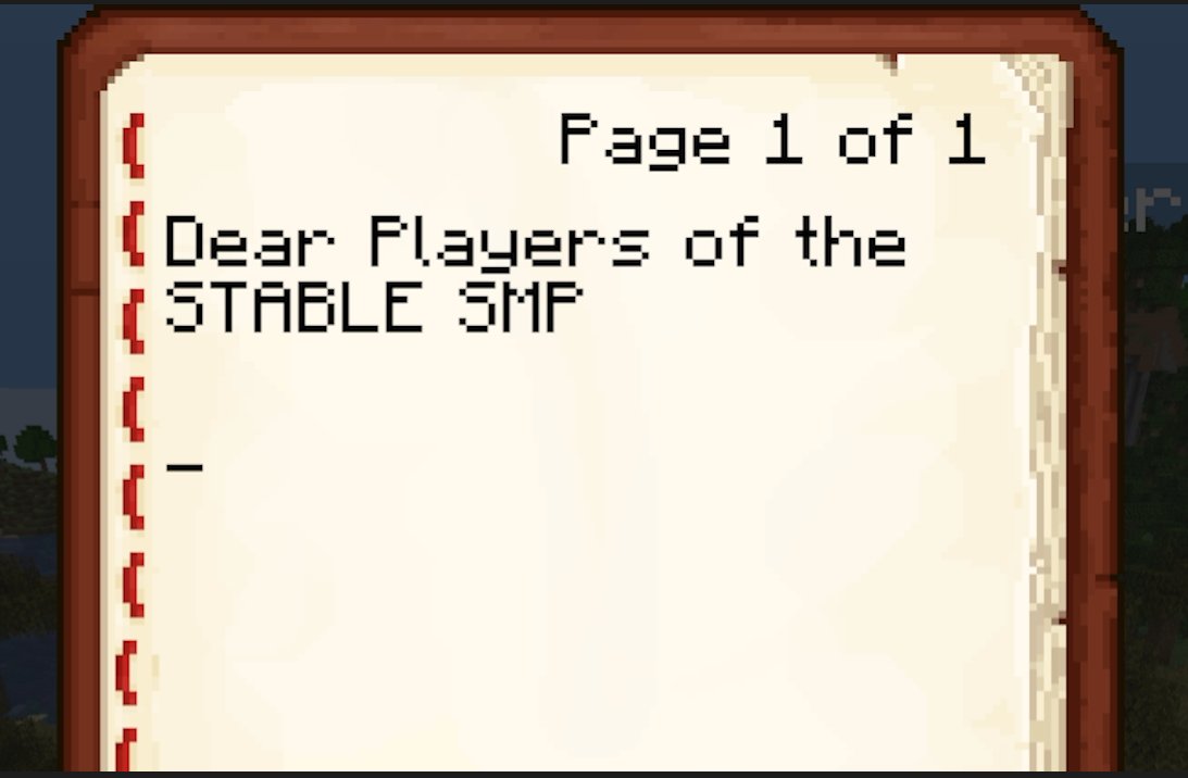 ImBlockade's tweet photo. stable smp episode 7 soon... https://t.co/3H3j5FvS67