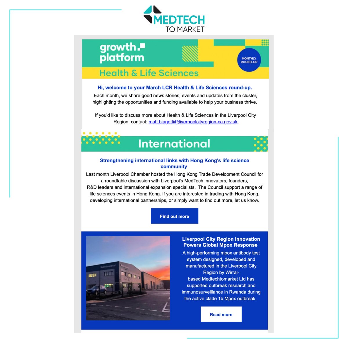 Medtechtomarket Ltd tweet media