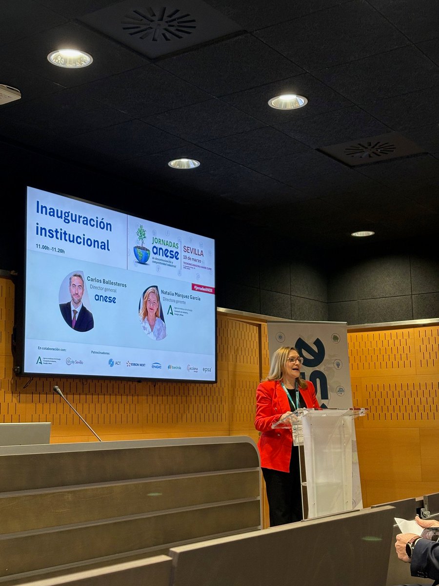 FAELinforma's tweet photo. ✔️Ayer asistimos a la Jornada de Descarbonización y Competitividad Industrial de @ANESEASOCIACION , celebrada en Sevilla con la colaboración de @EnergiaAnd.

♻️Se debatieron interesantes cuestiones sobre la #eficenciaenergetica y la actualidad del #SistemaCAE ! https://t.co/b7eadQXmNa
