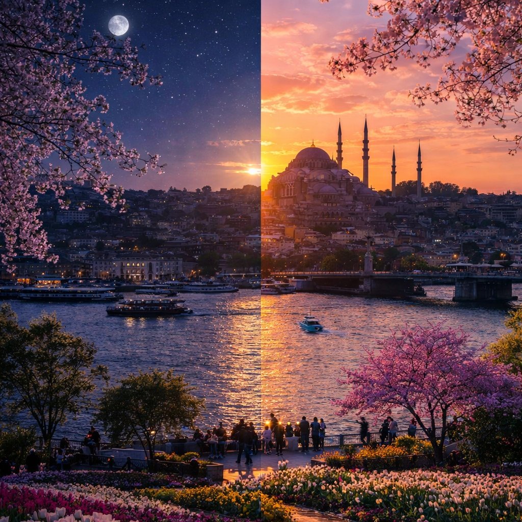 HavaForum's tweet photo. Son Durum | "Astronomik" olarak bugün tam 17:45:14'te ilkbahar başlayacak. Gece ve gündüz eşitlenecek. Ekinoks gerçekleşecek. https://t.co/zj6hD9k7ju