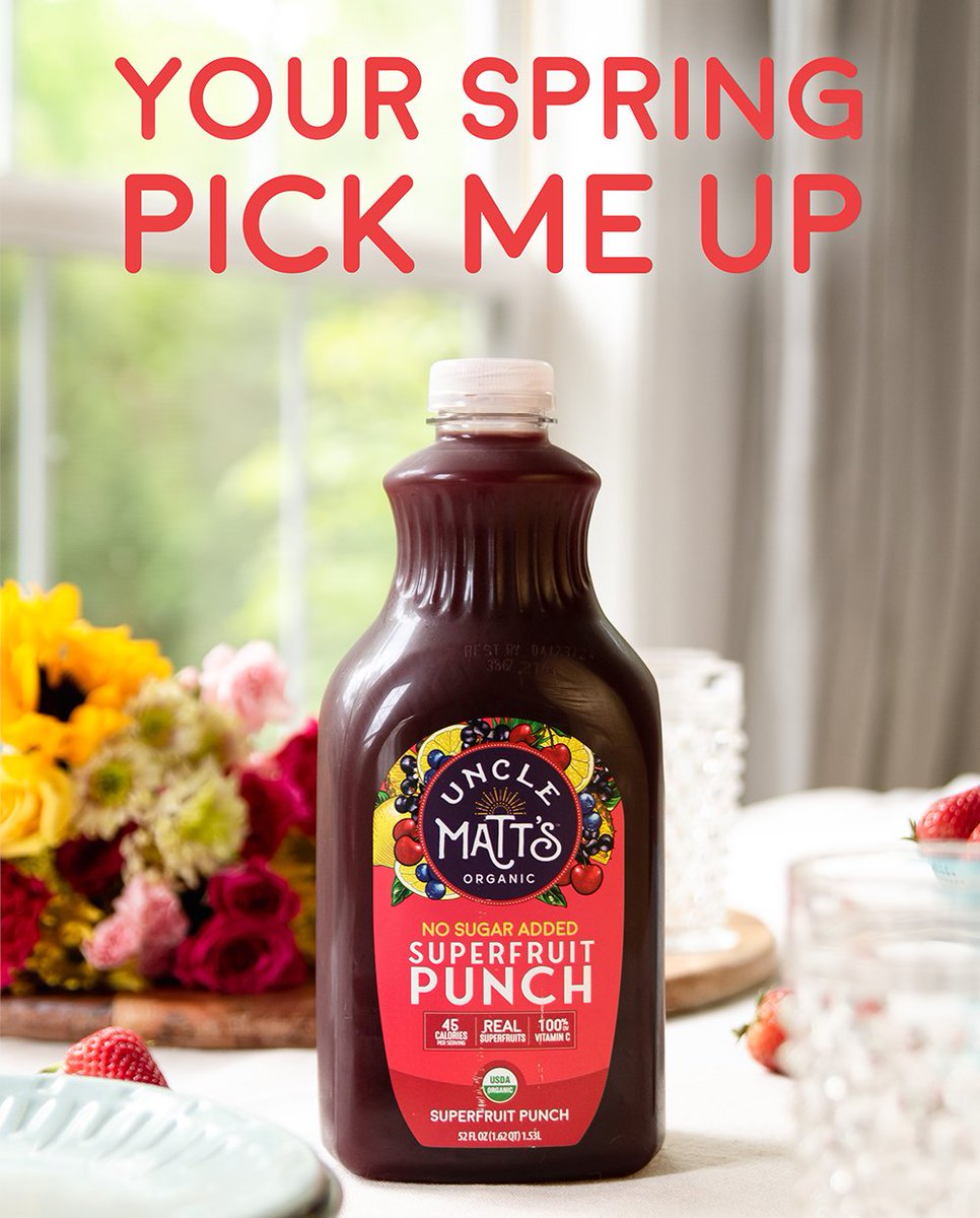 Uncle Matt's Organic tweet media