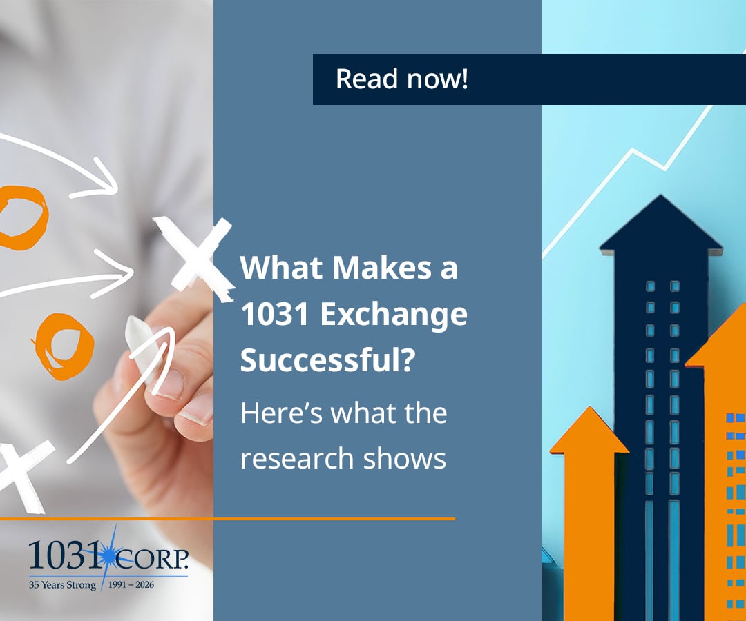 What separates a successful 1031 exchange from one that never happens?

It’s not just strategy—it’s shaped by economic factors, coordination, and the timing of when the conversation begins.

In our latest blog, we break down the five core steps that help investors and the