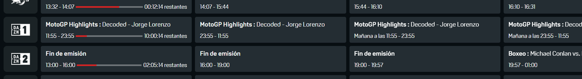KAPUTEAM's tweet photo. @DAZN_ES_Help @DAZN_ES Por lo visto, nos quedamos sin la retrasmisión lineal de MotoGP? Hay que ir rebuscando cada sesión por separado aun estando viéndolo en directo??
Encima en M+ Tiene canal de MGP, cosa que en DAZN no... 🤡 #BrazilianGP https://t.co/bV11PP4eJk