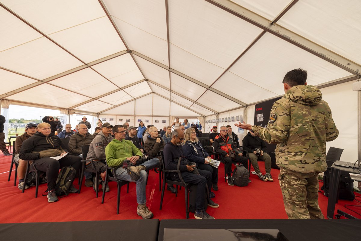 cosfordairshow's tweet photo. 📸✨ Calling all aviation photographers! ✨📸

✨Upgrade your RAF Cosford Air Show experience with the Jerry Fray Enclosure - a premium photography space designed specifically for those who want the perfect shot. ✨

Whether you’re a novice or an experienced aviation photographer, the Jerry Fray Enclosure offers an unrivalled opportunity to capture the perfect shot. Located in a central crowd line position beside Cosford Club, it provides prime views of the runway, an extended crowd line, and access to an elevated viewing platform for outstanding photographic opportunities.

Supported by @CanonUKandIE, the enclosure also features a pre‑display photography workshop, on‑hand technical support throughout the day, and access to loan cameras, lenses, tripods and monopods, all within an exclusive, photographer‑focused environment.

🎟️ Spaces are strictly limited and demand is high,  book early to avoid disappointment.

👉 Find out more and secure your place: https://t.co/QRZowiLcgY

📅 RAF Cosford Air Show | Sunday 14 June 2026

#cosford26 #JerryFrayEnclosure #AviationPhotography #AirshowPhotography #engineeringthefuture #avgeeks #avgeeksphotography