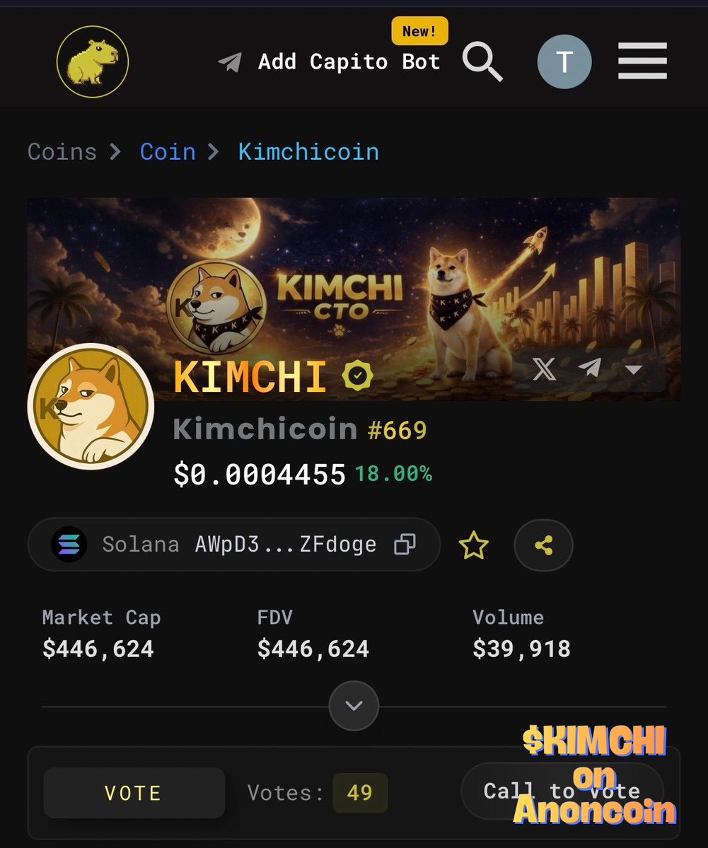 Kimchi on Anon tweet media