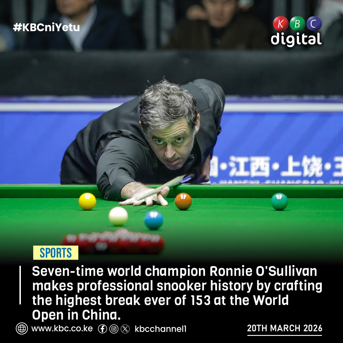 KBC Channel 1 News tweet media