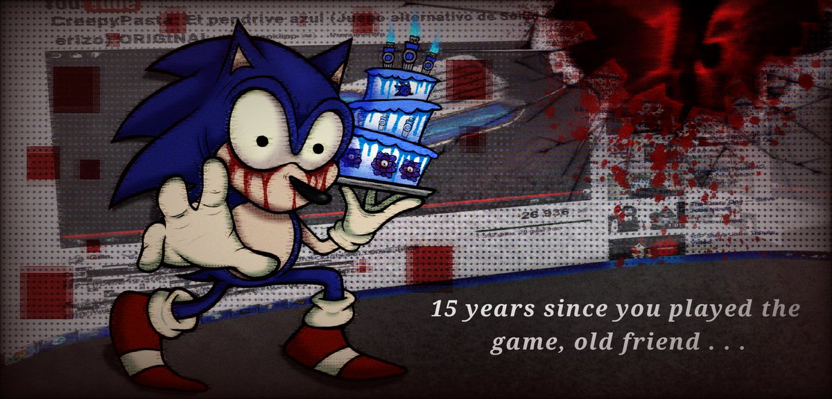 sinuois's tweet image. Happy birthday, my dear little fella! 

Art by @the_thomsom