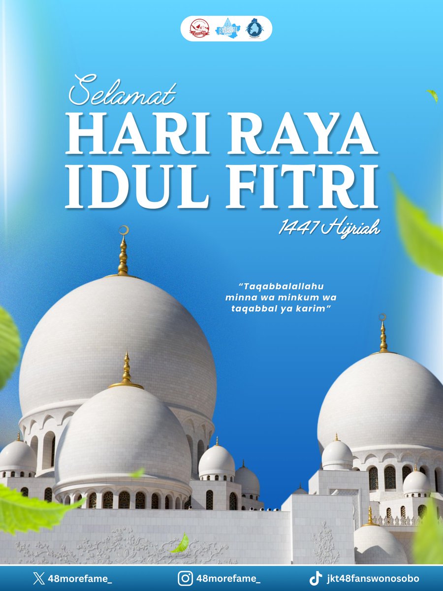 Bukan sekadar perayaan, wonosomelainkan prosesi penyucian jiwa secara paripurna. Membawa semangat Ramadhan ke dalam hari-hari biasa, Selamat hari raya Idul Fitri.
Ngaturaken sembah sungkem ing dinten riyadi punika, nyuwun lumunturing sih pangaksama🙏✨