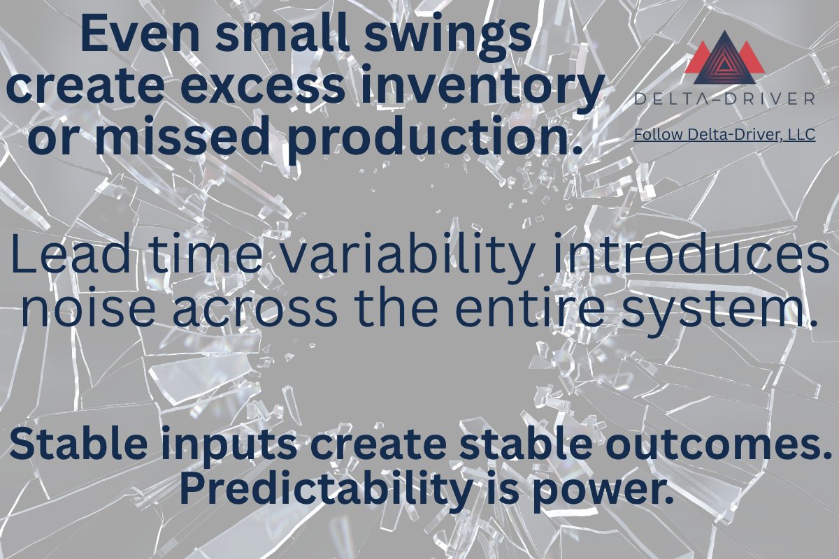 ManringPaul's tweet photo. Unpredictable lead times break planning models.

https://t.co/LErbxGvAP5

#LeadTime #SupplyChainPlanning #MRP #Operations #DeltaDriver https://t.co/29MfOI6yCZ