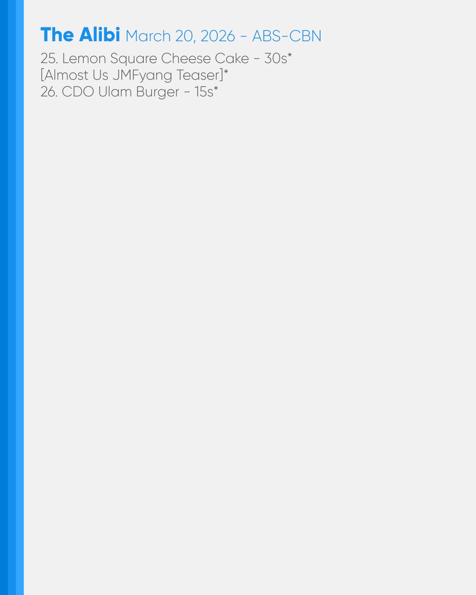 DRPS PHCA TV Ad Listings tweet media