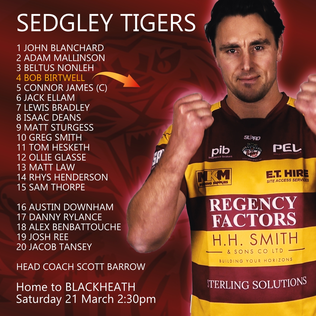 Sedgley Park Tigers tweet media
