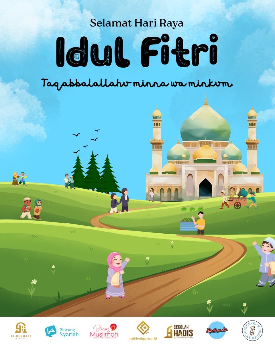 Binc4ngMuslimah's tweet photo. 🌙✨ Selamat Hari Raya Idul Fitri ✨🌙

Taqabbalallahu minna wa minkum 
Semoga setiap sujud, doa, dan air mata di bulan Ramadan diterima oleh Allah, dan kita kembali dalam keadaan fitrah bersih hati, lapang jiwa.

Mohon maaf lahir dan batin. https://t.co/Tdkyyd4mE6