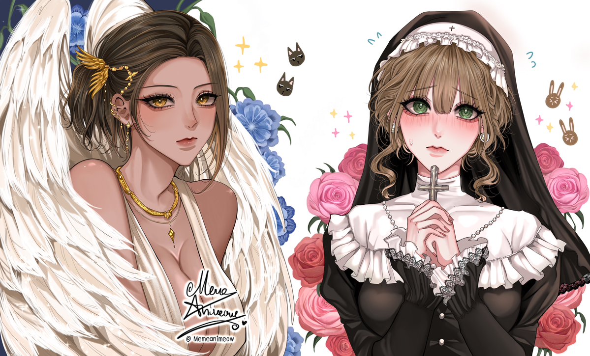 Rabbitmie🧡🐰(รับวาดรูปงับ)+Commission open 🌈✨ tweet media