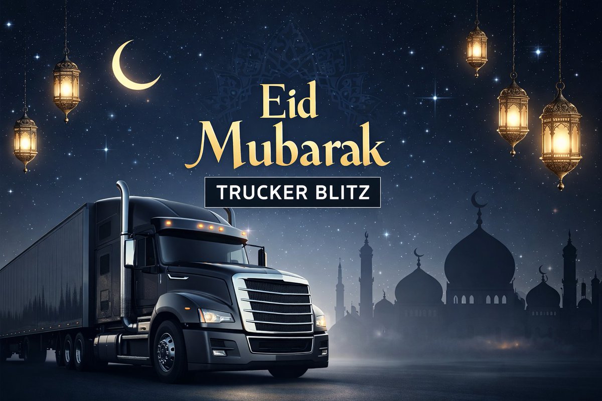 TruckerBlitz's tweet photo. Eid Mubarak to everyone 🤍

Wishing you peace, happiness, and smooth roads ahead — both in life and on the highway 🚛✨
Stay safe, enjoy the day with your people, and keep grinding.

More content coming soon 👀

— Trucker Blitz

#EidMubarak #TruckerBlitz #TruckSimulator https://t.co/nqn7dm80lR