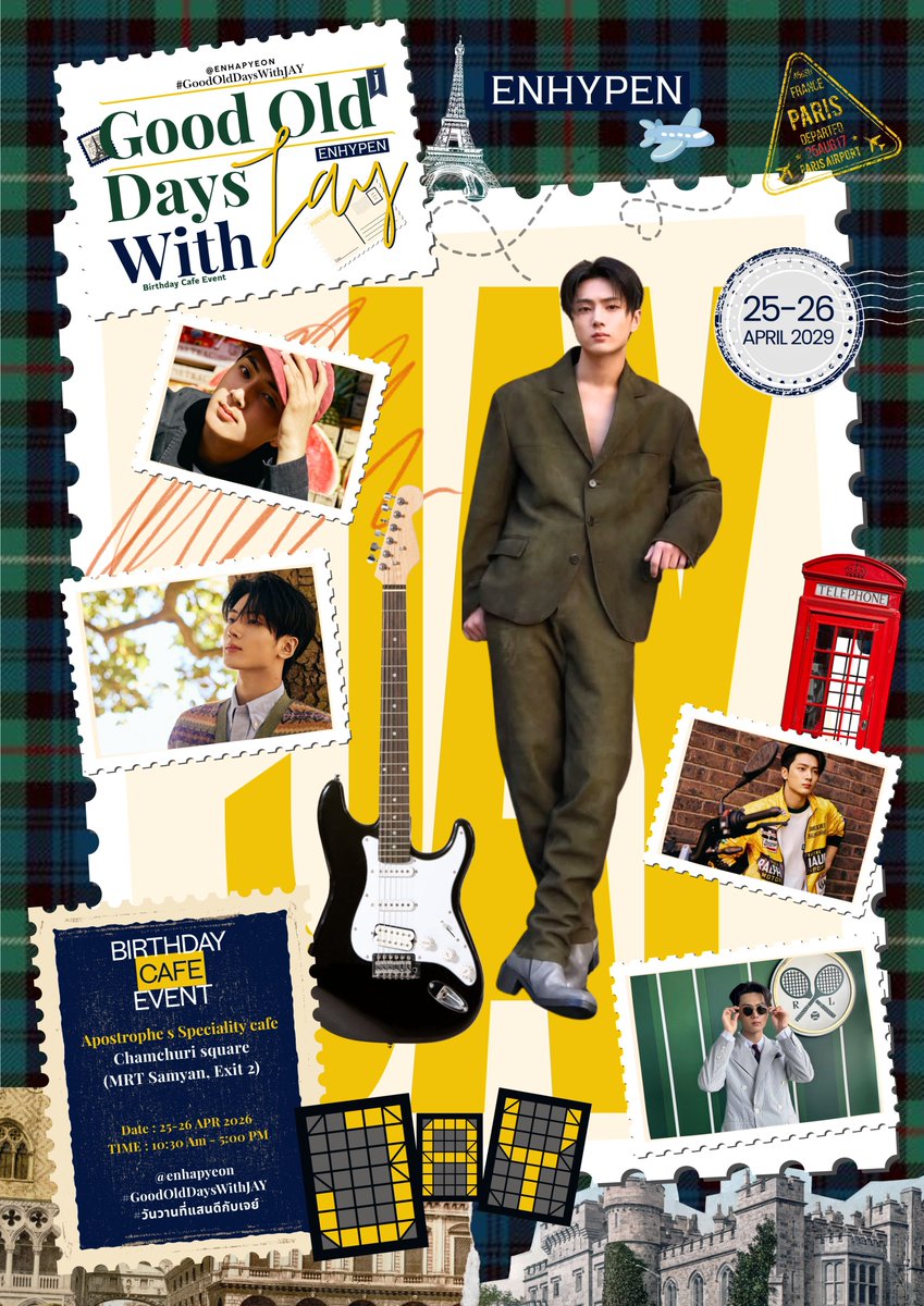 Good Old Days with JAY คาเฟ่วันเกิดเจย์ Enhypen tweet media