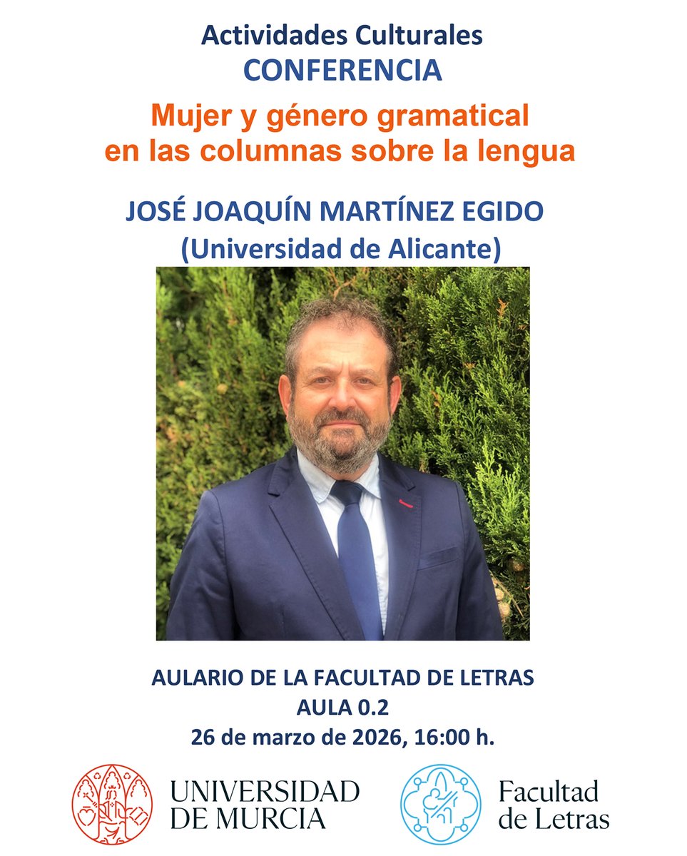 Facultad de Letras UMU tweet media