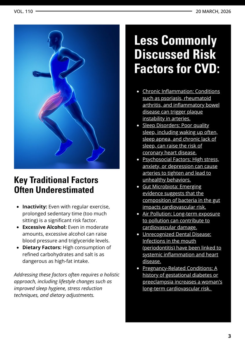 DocsExplainFM's tweet photo. 1️⃣ Unusual fatigue with minimal activity 😴
2️⃣ Shortness of breath at rest or mild effort 🌬️
3️⃣ Jaw, neck or back discomfort (not just chest) ⚠️
4️⃣ Nausea, indigestion or cold sweats 🤢
5️⃣ Sudden dizziness or fainting 🌀

#HeartHealth #EmergencySigns #PreventiveCare https://t.co/mYooqJMKrV
