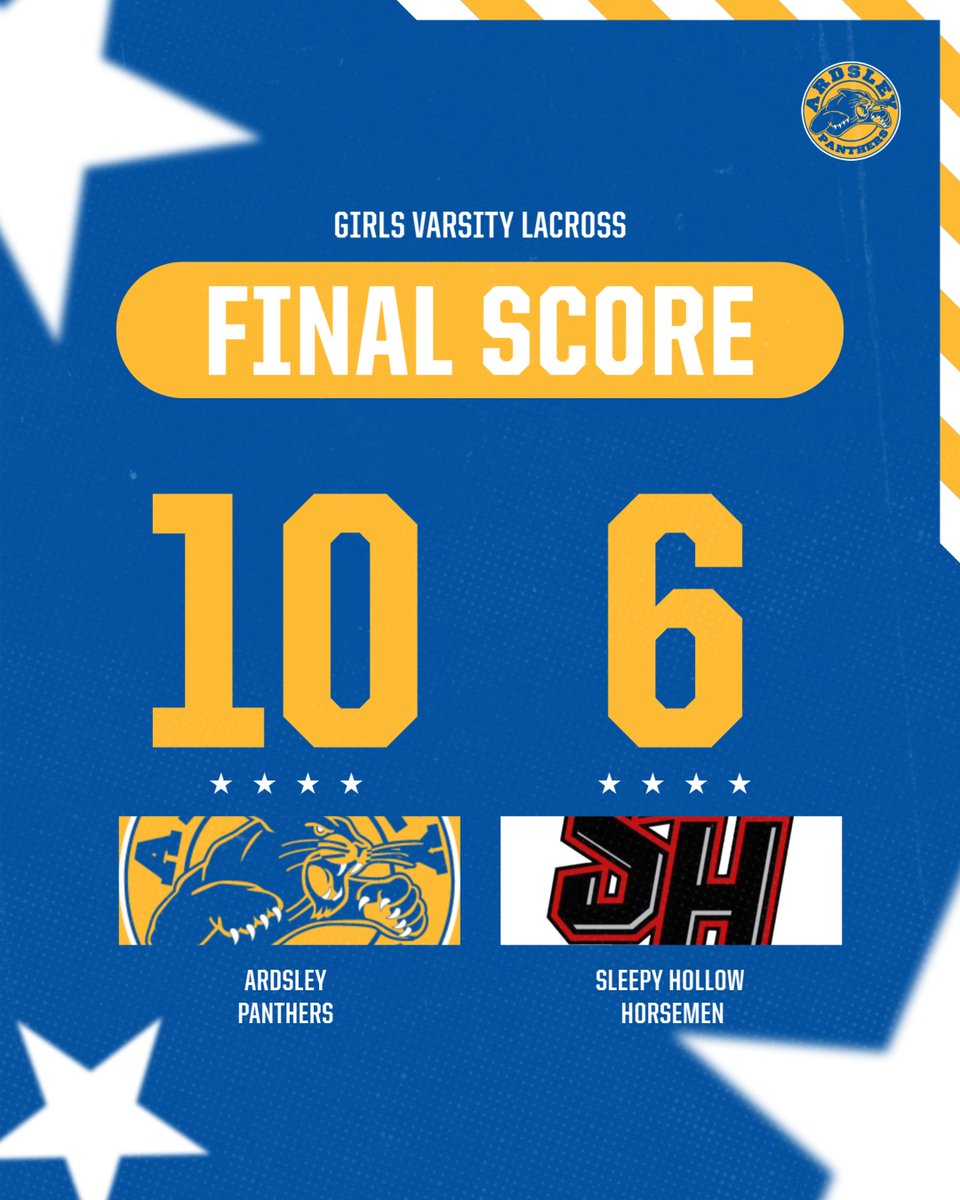 ArdsleySports's tweet photo. Girls Varsity Lacrosse defeated Sleepy Hollow 10-6 in their season opener yesterday! Up next: vs Portchester Rams. 11am Saturday at Ardsley High School! #GoArdsleyPanthers https://t.co/bnR18koz2Z