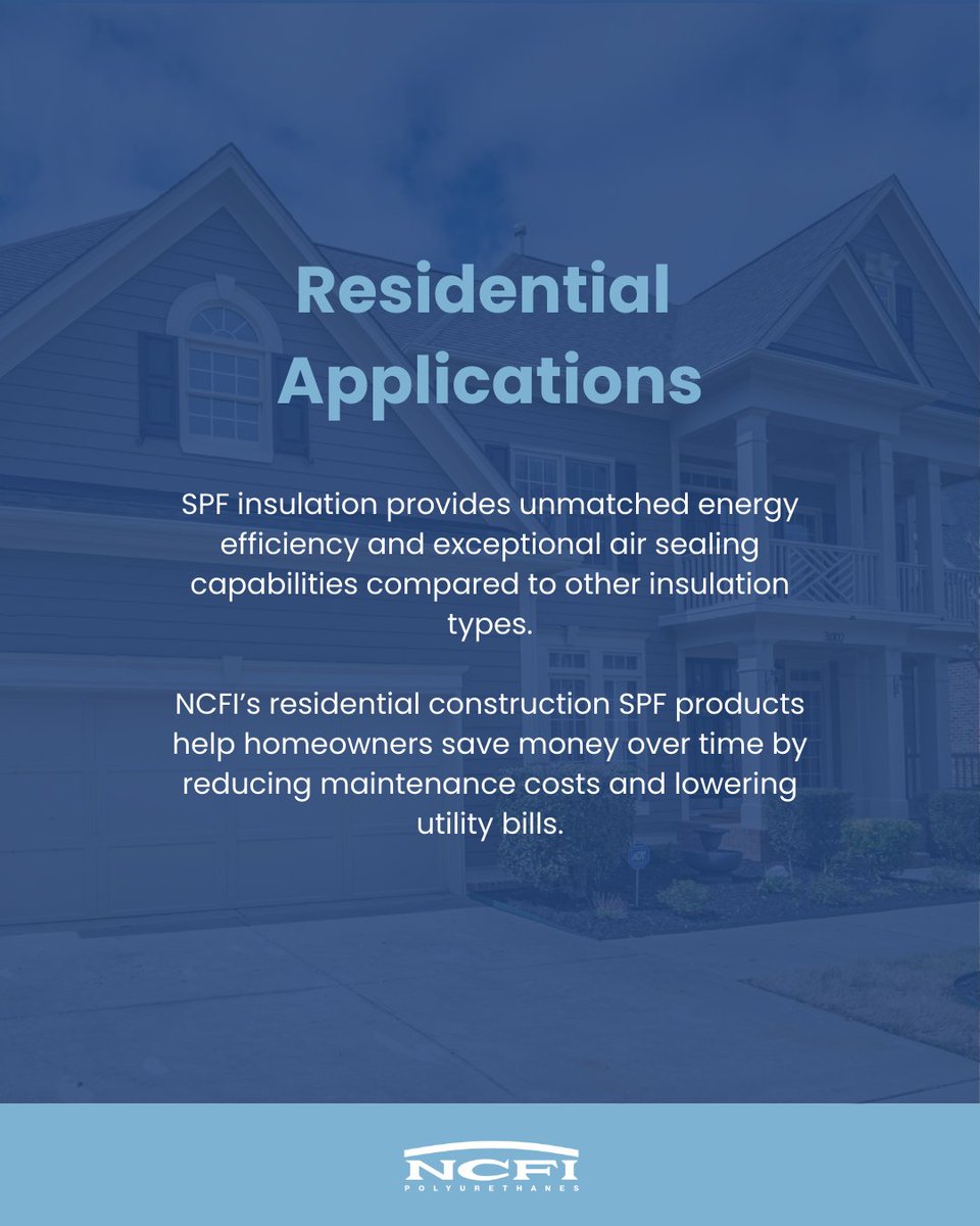 It’s a high-performance, low-maintenance solution for a more comfortable, energy-efficient home.
#NCFI #residentialsprayfoam #homeownerbenefits #sprayfoaminsulation #energyefficient #comfortableliving