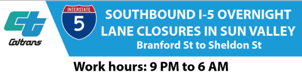 Southern California 511 tweet media