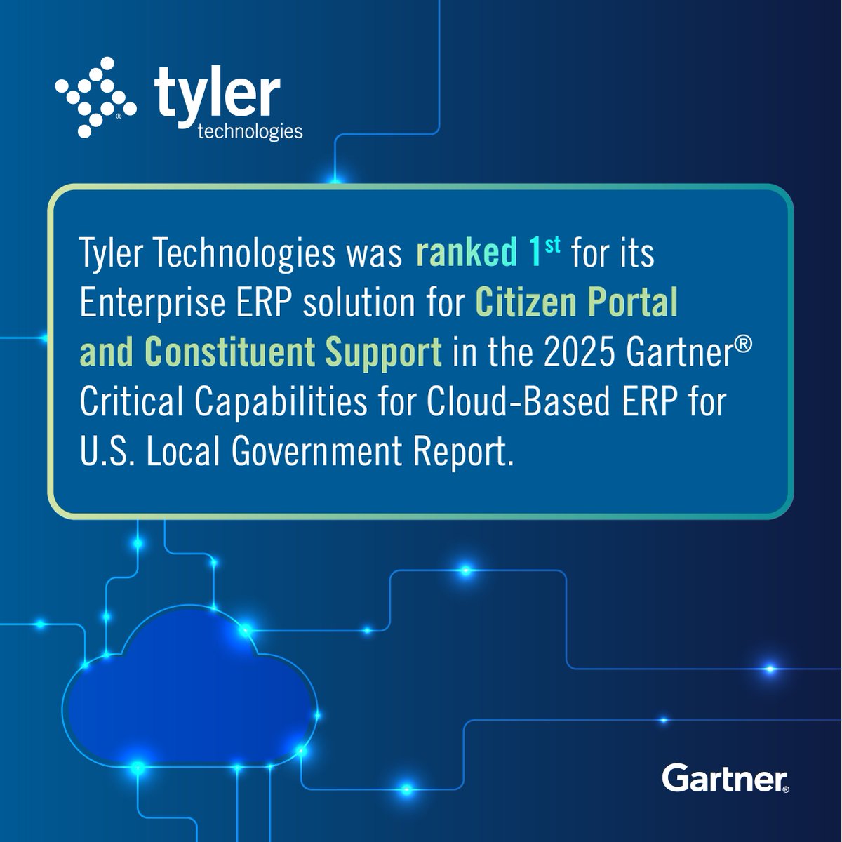 Tyler Technologies tweet media