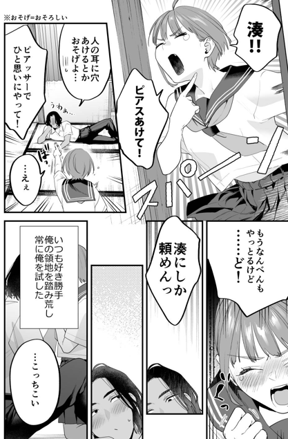 好きな子の耳に、ピアスの穴を開ける話。 