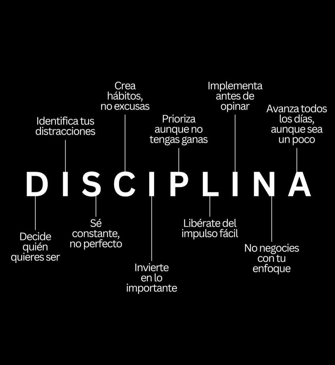 disciplina para siempre tweet media