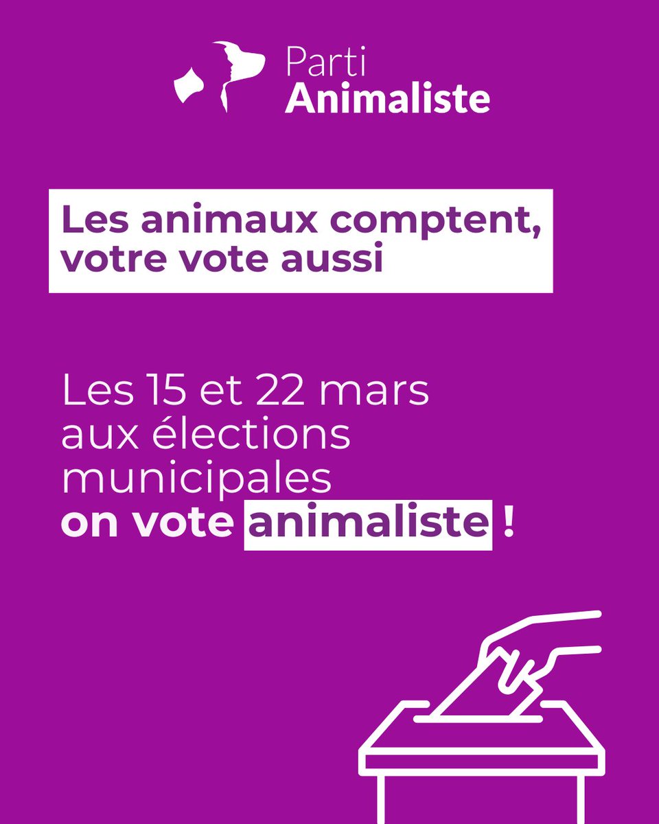 Parti animaliste tweet media