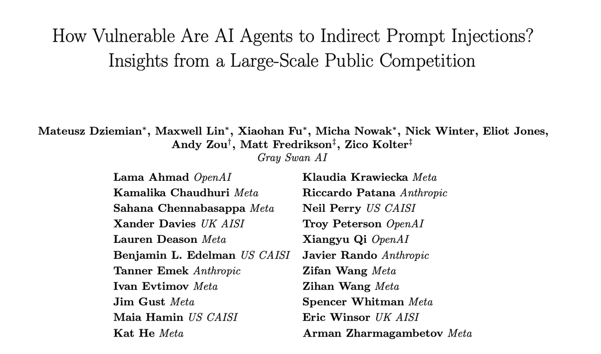 Gray Swan AI tweet media