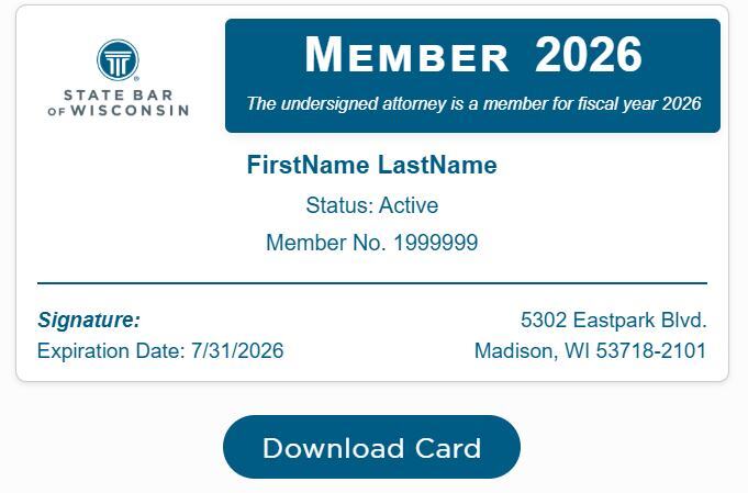 State Bar of Wisconsin tweet media