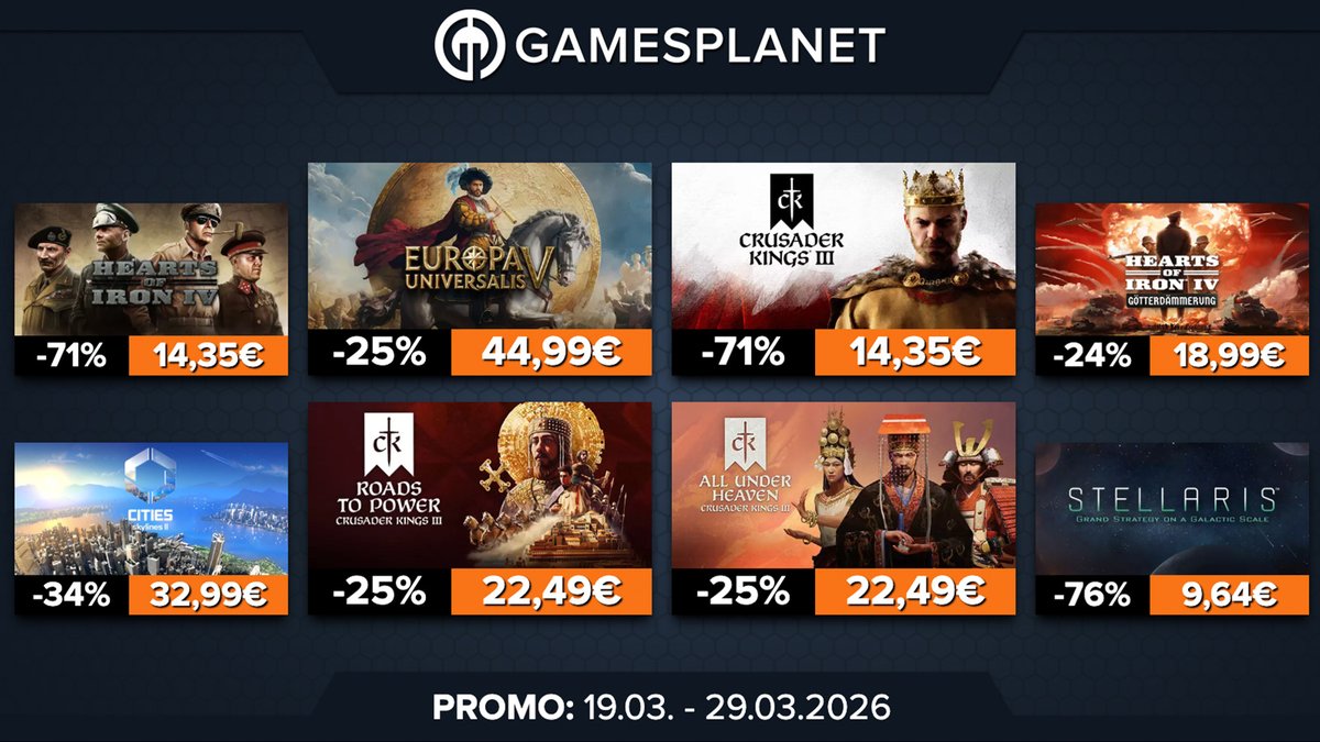 Gamesplanet Deutschland tweet media