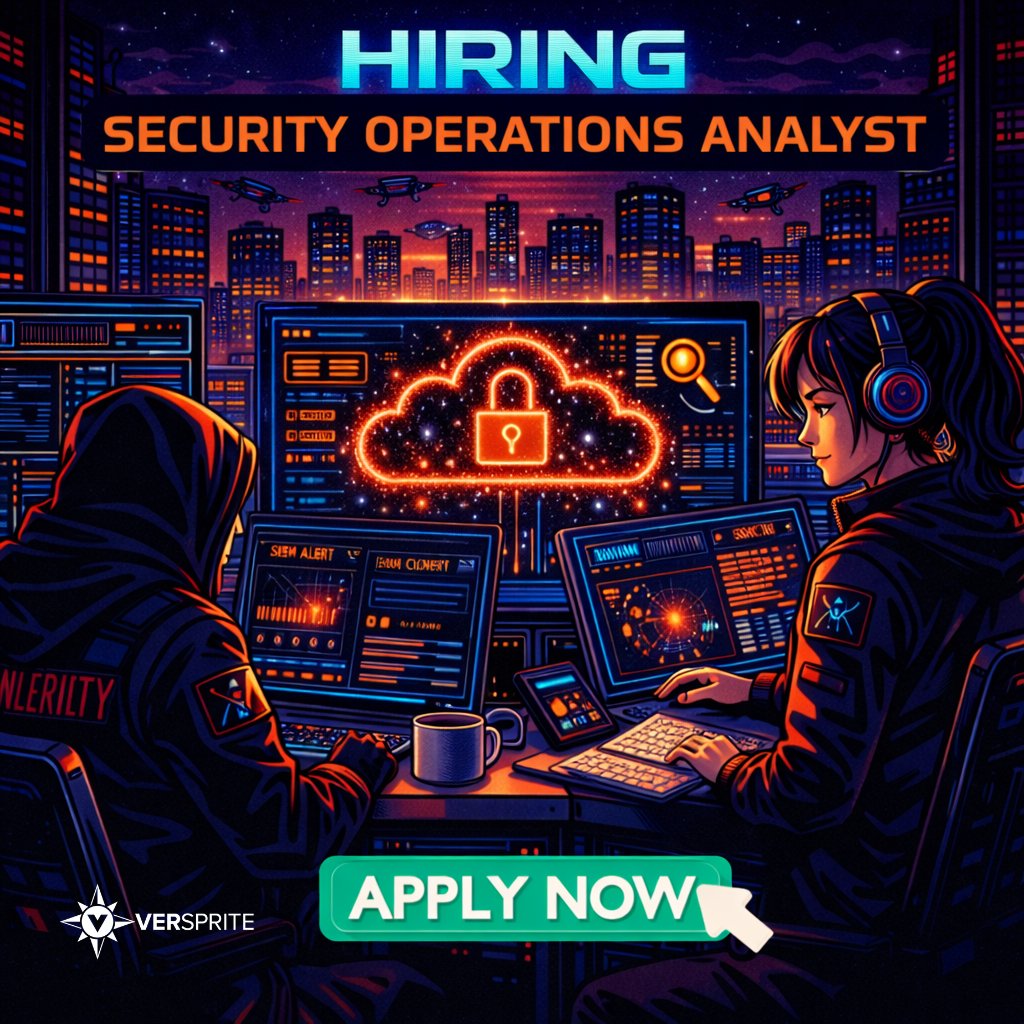 VerSprite Cybersecurity Services tweet media