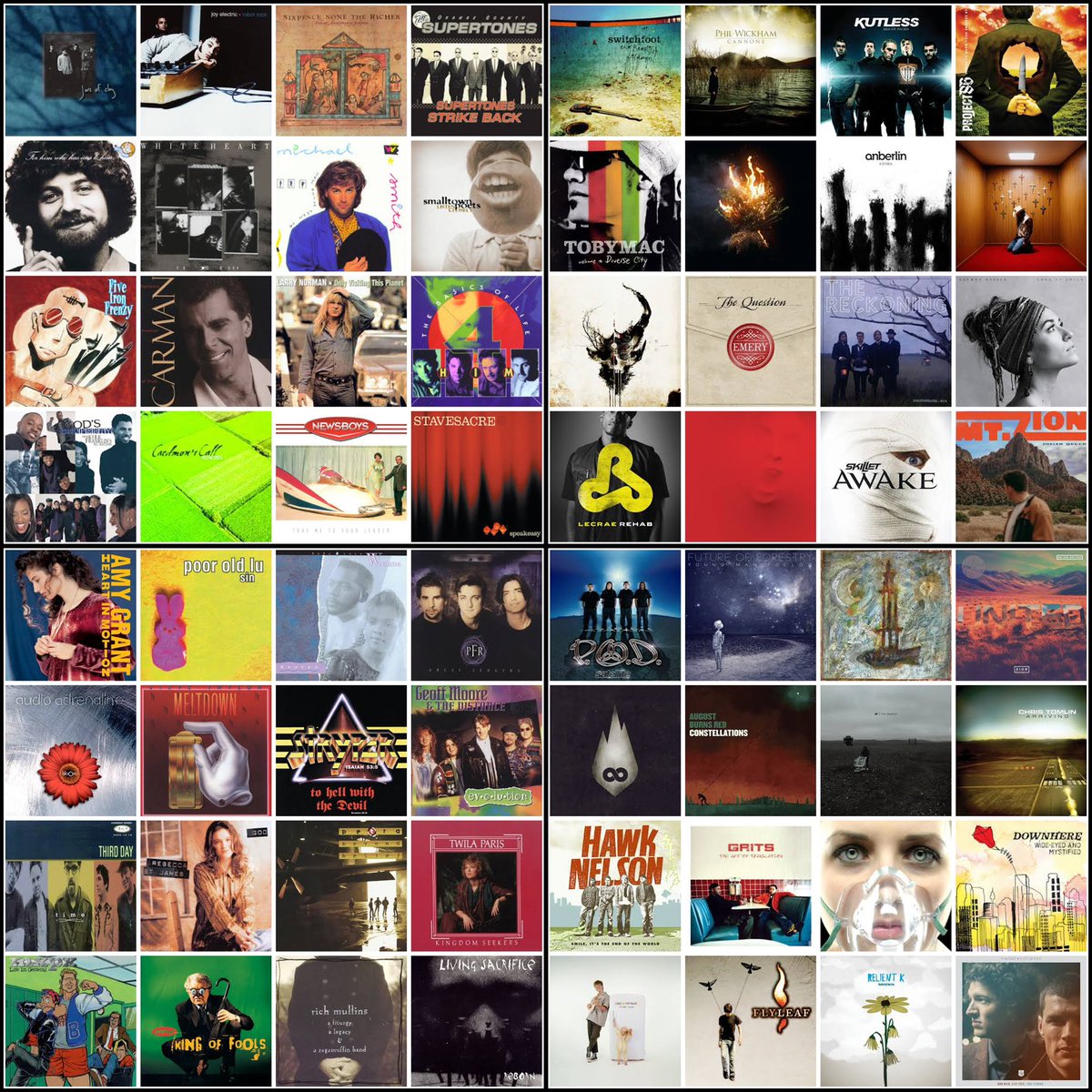 Ineverglow's tweet photo. Round 1, Part 4
#CCMTournament2026

🗳️ Voting is in this thread. 
📊 Polls will end in 3 days. 
❤️ Vote by clicking the name of the album you subjectively like best in each match
🏅Winners advance to Round 2
Spotify Playlist: https://t.co/VHrj7Hy72l
Apple playlist (thx @roadcrew1): https://t.co/oYA1lB5SRr