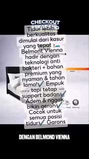 KiuraFort's tweet image. Kasur Belmont Vienna Anti Bakteri, Nyaman &amp;amp; Awet !#shopeeaffiliate #shopeepartner #kasur #kasurminimalis #kasurempuk #kasurpremium #belmont #furniturekamar #tidurnyenyak #rekomendasishopee #racunshopee #shopeehaul #viralproduk, lihat videoku di Shopee  id.shp.ee/epwpteli?smtt=…