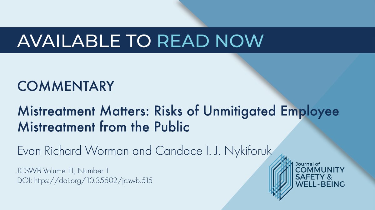 Journal of CSWB tweet media