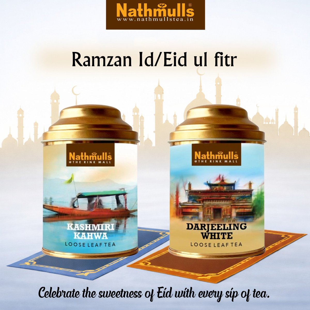 Celebrate Eid with steaming tea, heartfelt laughter, and endless blessings. May every sip bring comfort, joy, and togetherness to your beautiful day. Eid Mubarak! ✨
#nathmullstea #teatimes #tealover #Eid #eidmubarak❤️