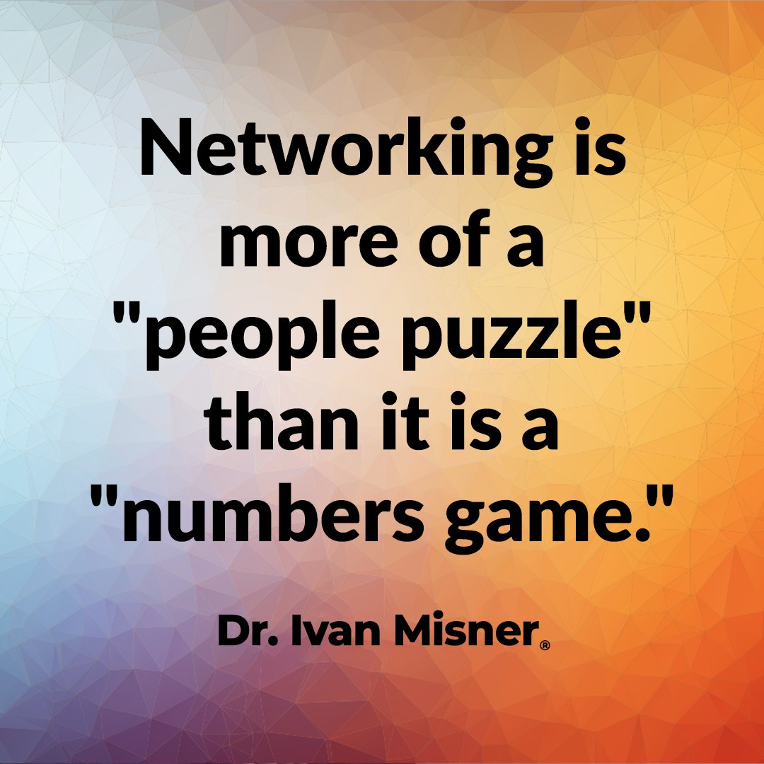 Ivan Misner tweet media