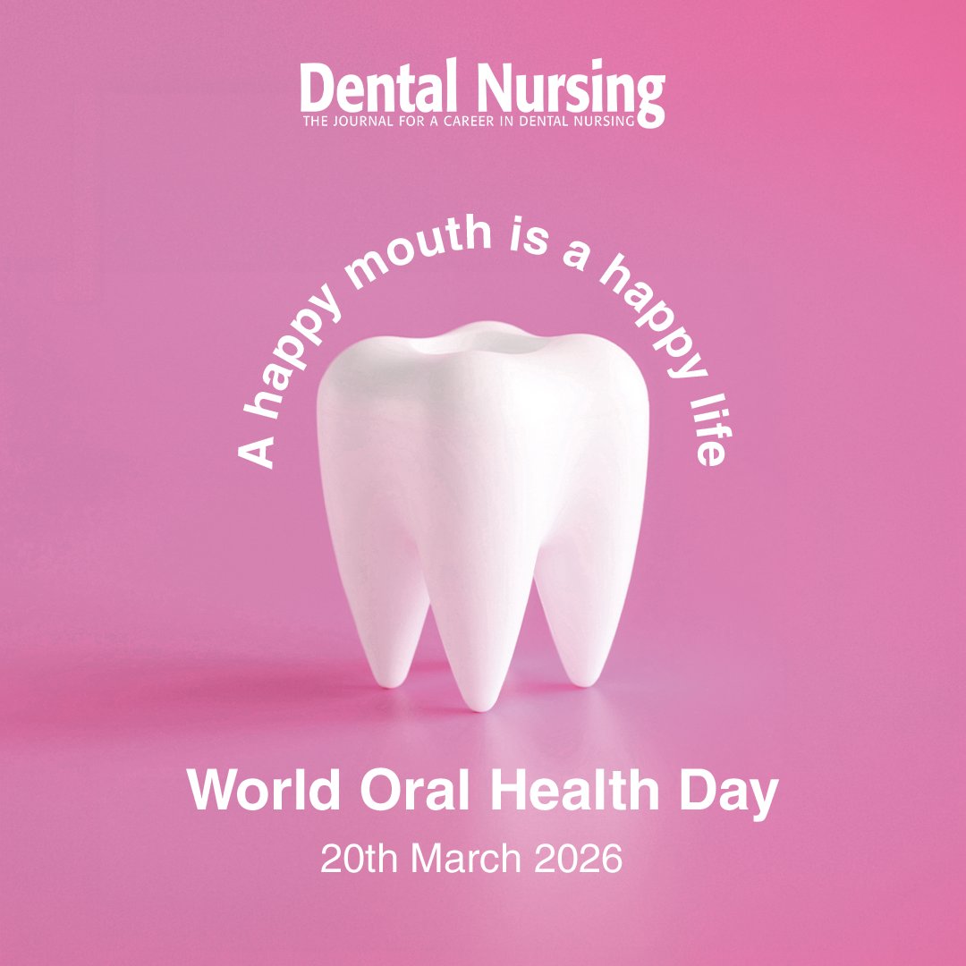 DentalNJournal's tweet image. ✨Happy World Oral Health Day!🌍🦷

Today is about raising awareness of good oral health, and recognising the #dental professionals  – especially dental nurses – who #support, reassure and make a real difference to patients every single day.🩷

#WorldOralHealthDay #dentalnurse