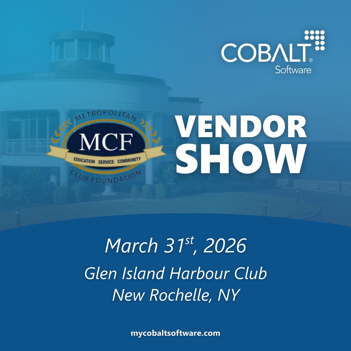 CobaltSoftware_'s tweet photo. Clarity over complexity.

See how clubs are eliminating the disconnect between departments and achieving a more consistent member experience.

📍 March 31 | Glen Island Harbour Club, New Rochelle, NY

#ClubManagement #CobaltSoftware #PoweringCommunity #CMAA https://t.co/urX5LTXAv9