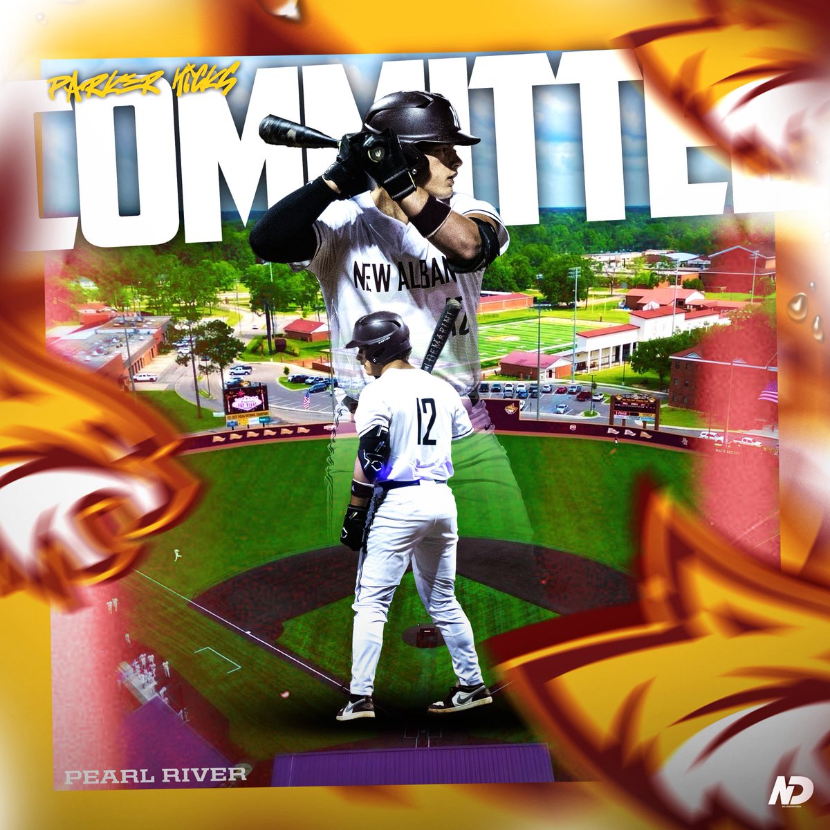 hicks_parker12's tweet photo. I am blessed to announce my commitment to Pearl River CC. I want to start by thanking the Lord, who has blessed me with the ability to play this great game. I also want to thank my parents for their daily sacrifices for me, as well as my coaches, teammates, friends, family, and everyone else along the way who helped me get to where I am today. @coachavie @brooks_dubose @drewwheeler44 @eastcoastbball @PrepBaseballMS