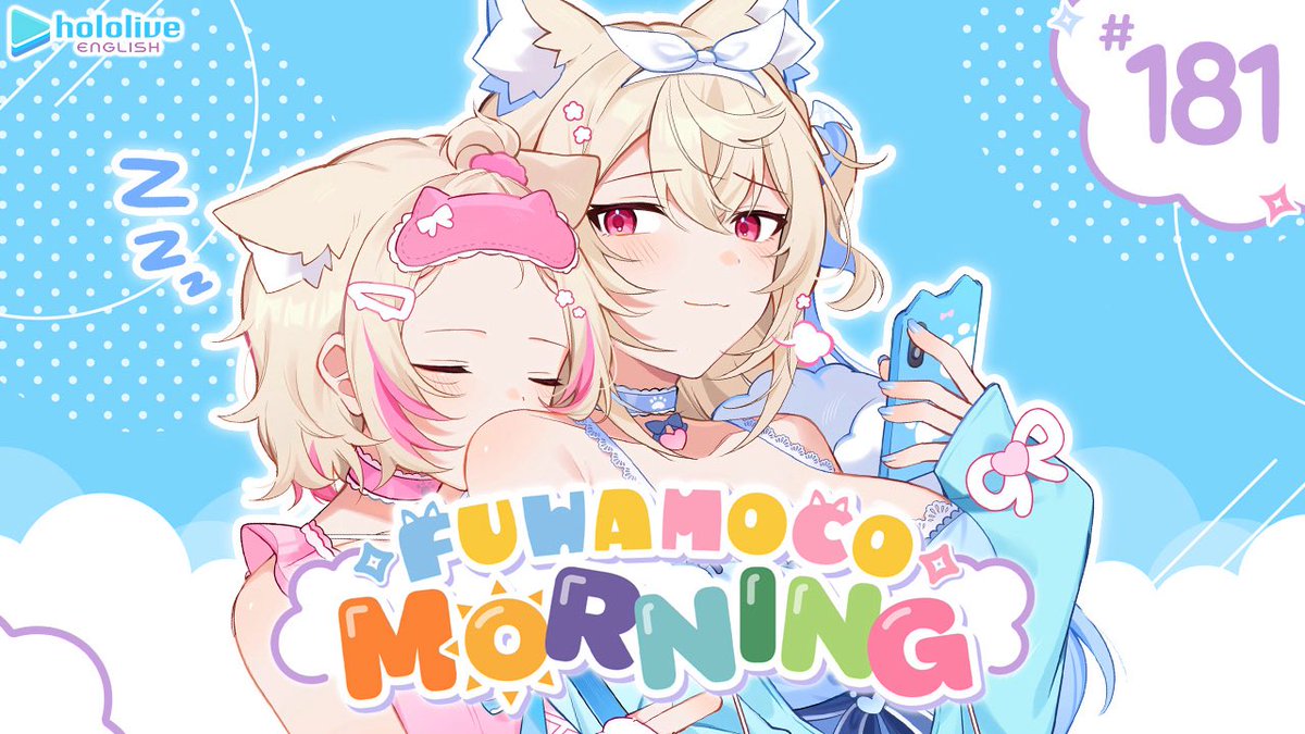 FUWAMOCO🐾holoEN tweet media