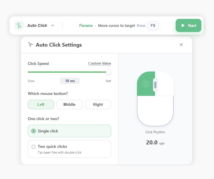 Actus Auto Clicker tweet media