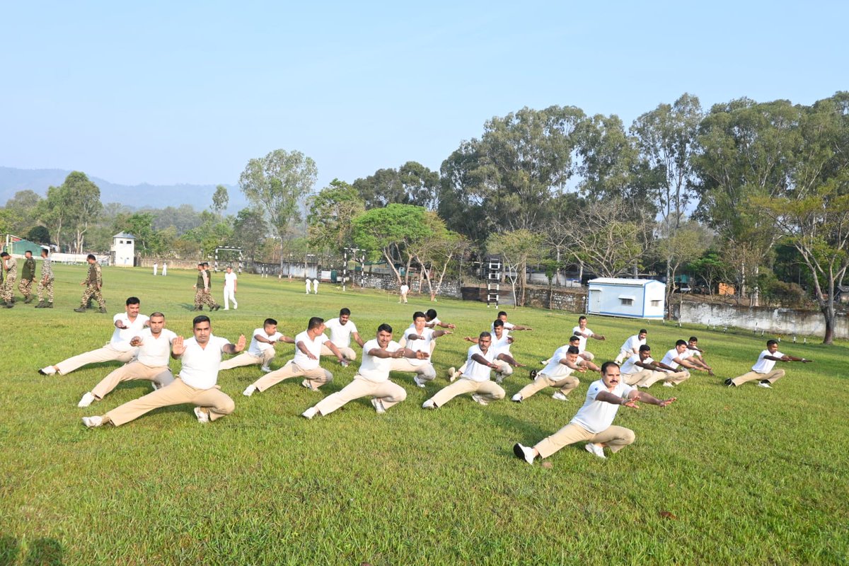Crpf32's tweet image. Morning activities - 32 Bn #CRPF
Fitness isn’t about quick fixes—it’s about building habits that last a lifetime. Show up daily, and results will follow. 🔄 #LifestyleChange
