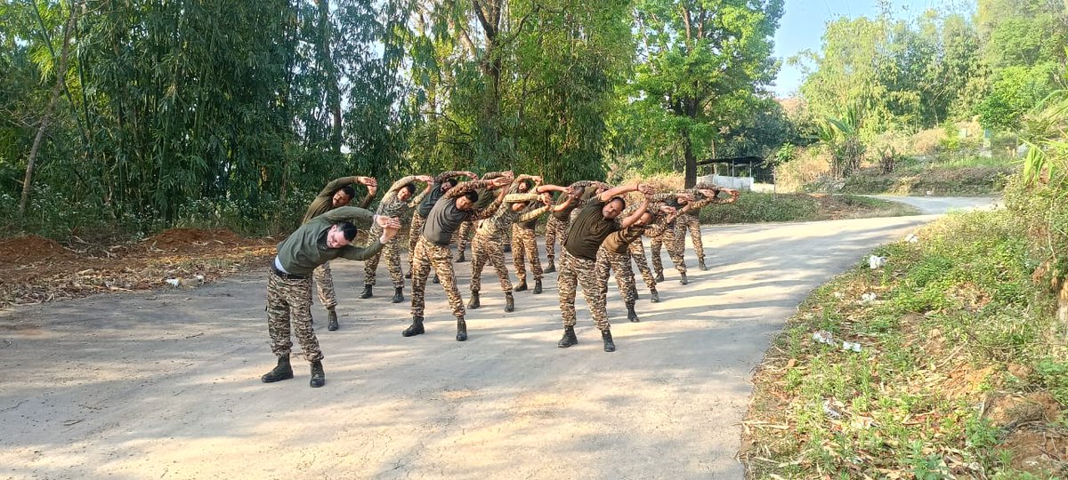 Crpf32's tweet image. Morning activities - 32 Bn #CRPF
Fitness isn’t about quick fixes—it’s about building habits that last a lifetime. Show up daily, and results will follow. 🔄 #LifestyleChange